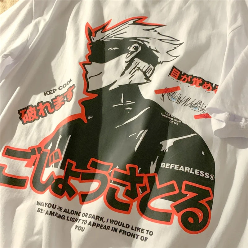 Gojo Satoru Harajauku T-Shirt