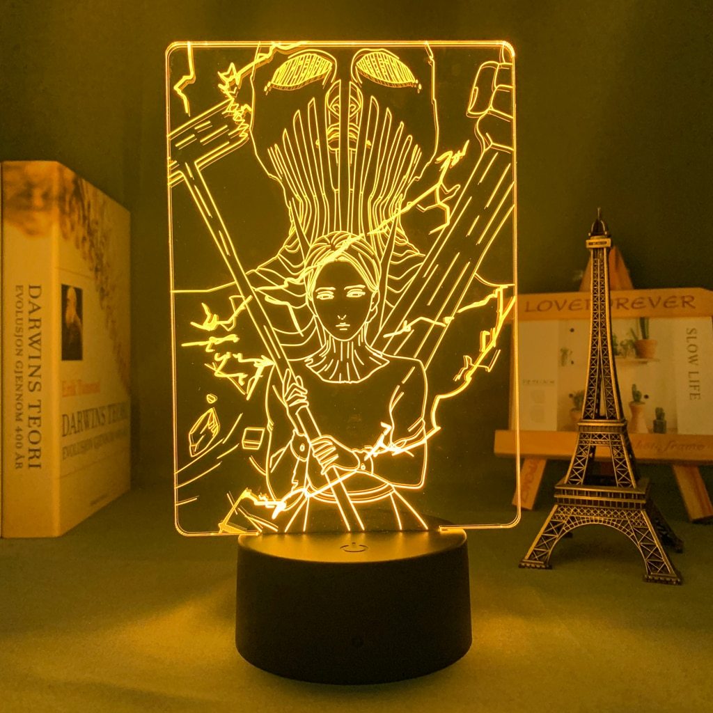 The War Hammer Titan Led Lamp ( AOT )