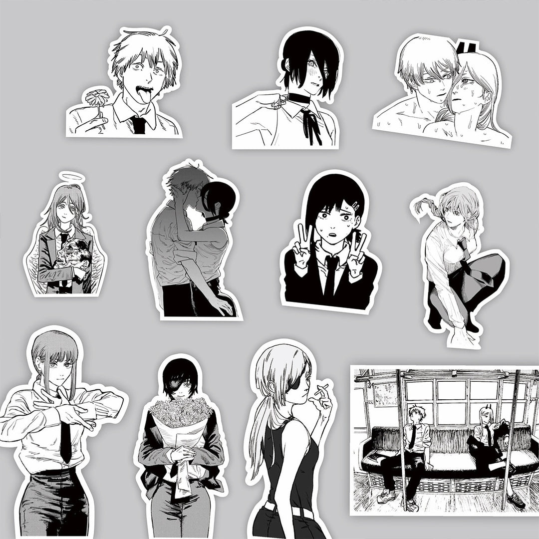 Chainsaw Man Manga Stickers
