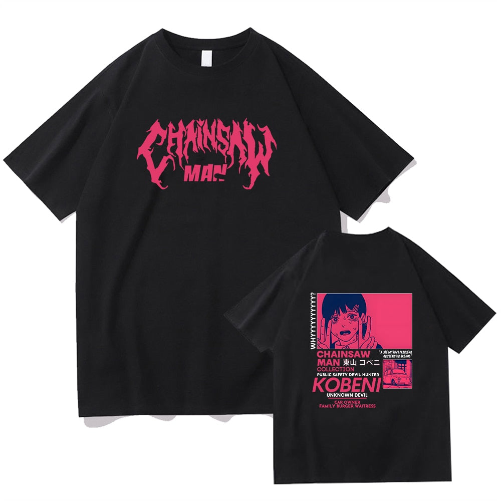 KOBENI Chainsaw Man T-shirt