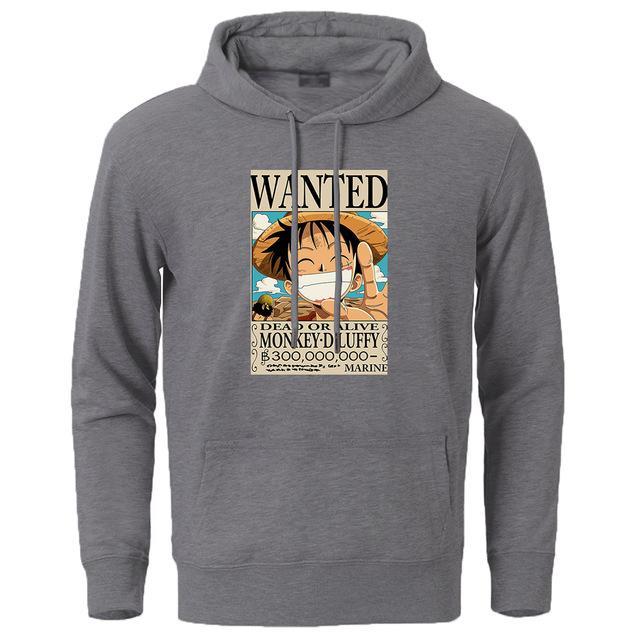 Wanted Monkey D Luffy Hoodie