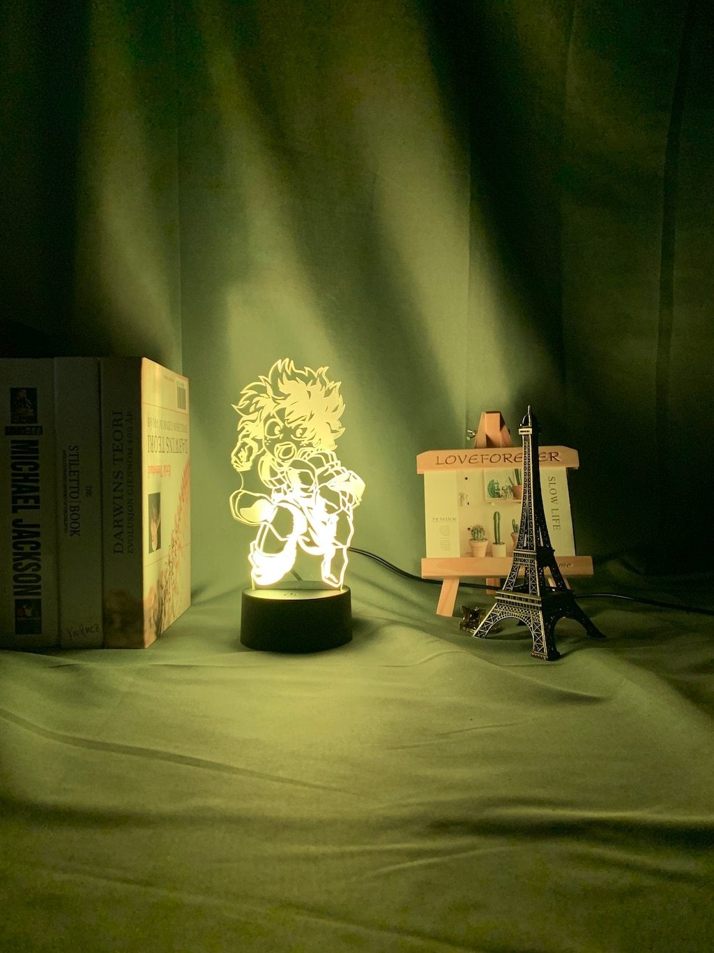 Midoriya Izuku Led Anime Lamp (MHA)