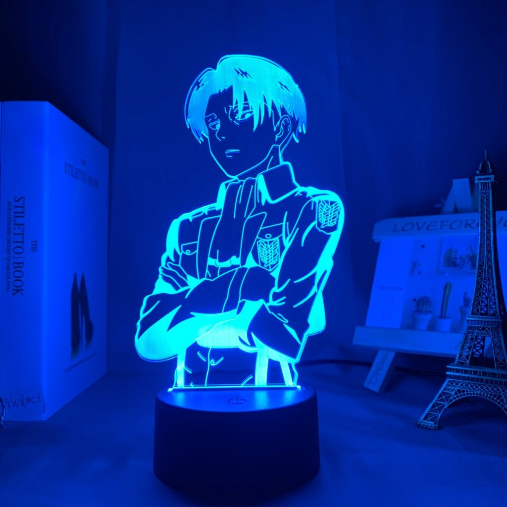 Levi Led Anime Lamp ( AOT )
