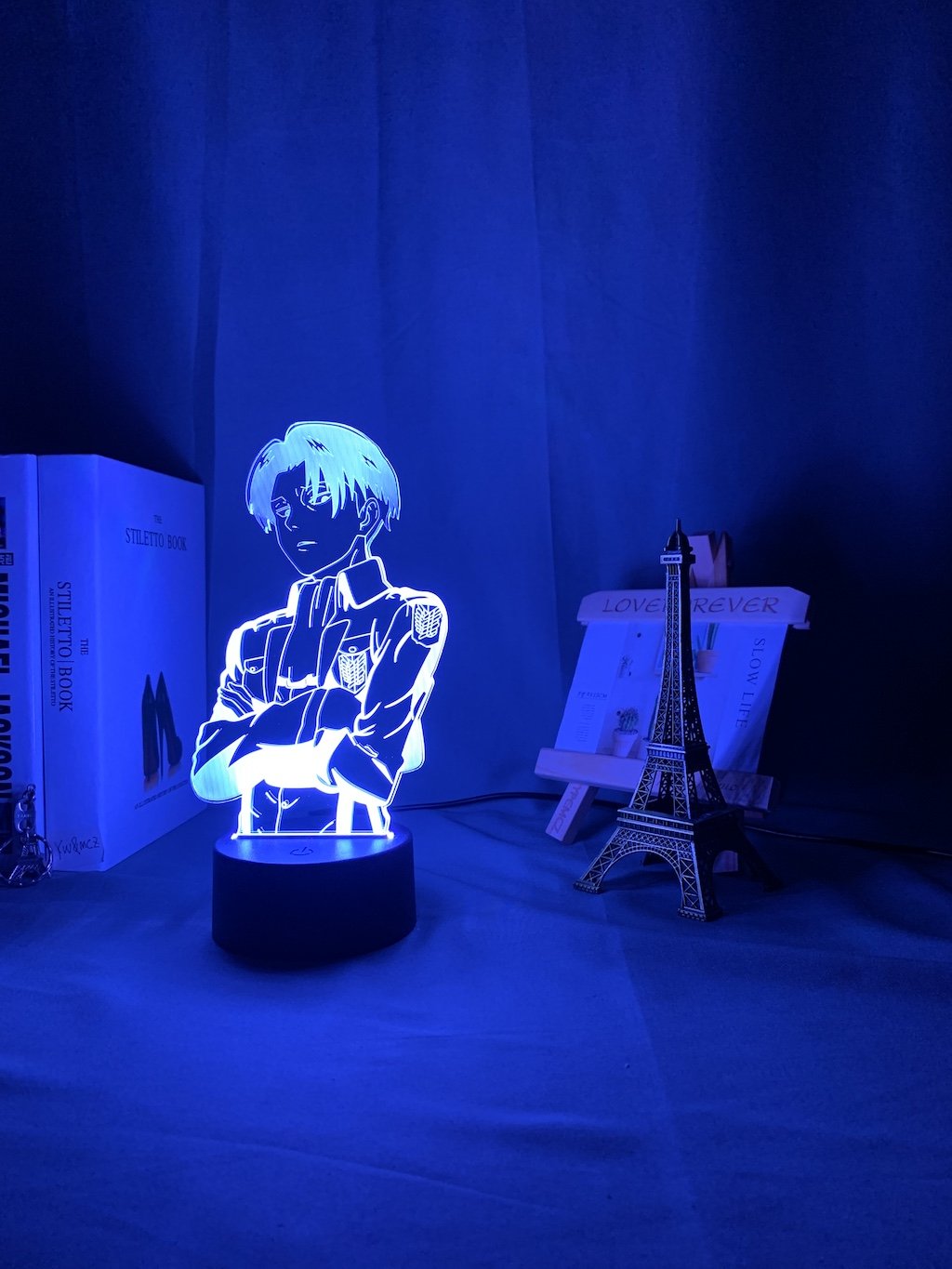 Levi Led Anime Lamp ( AOT )
