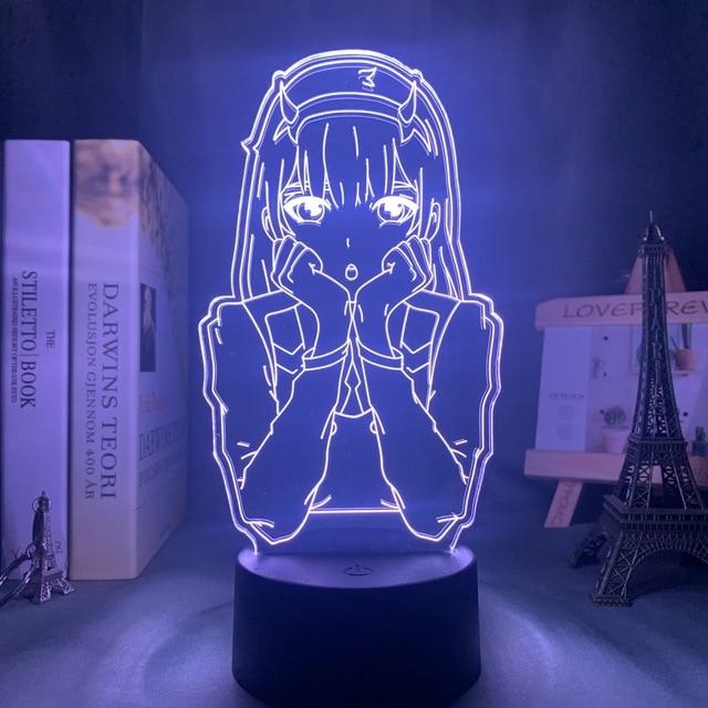 Zero Two Led Anime Lamp ( Darling in the franxx )