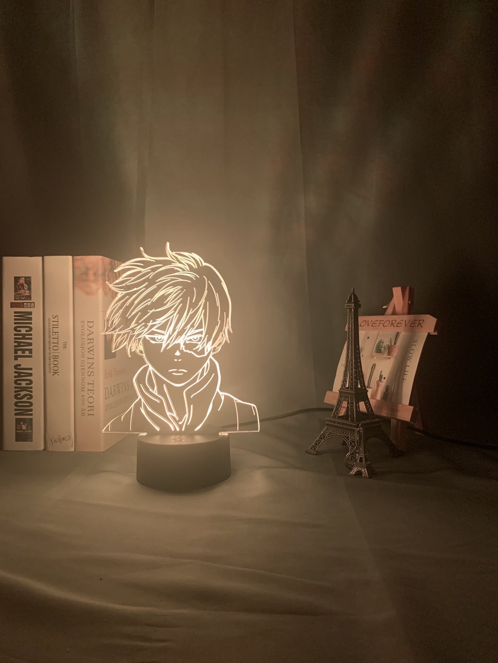 Shoto Todoroki Led Anime Lamp (MHA)