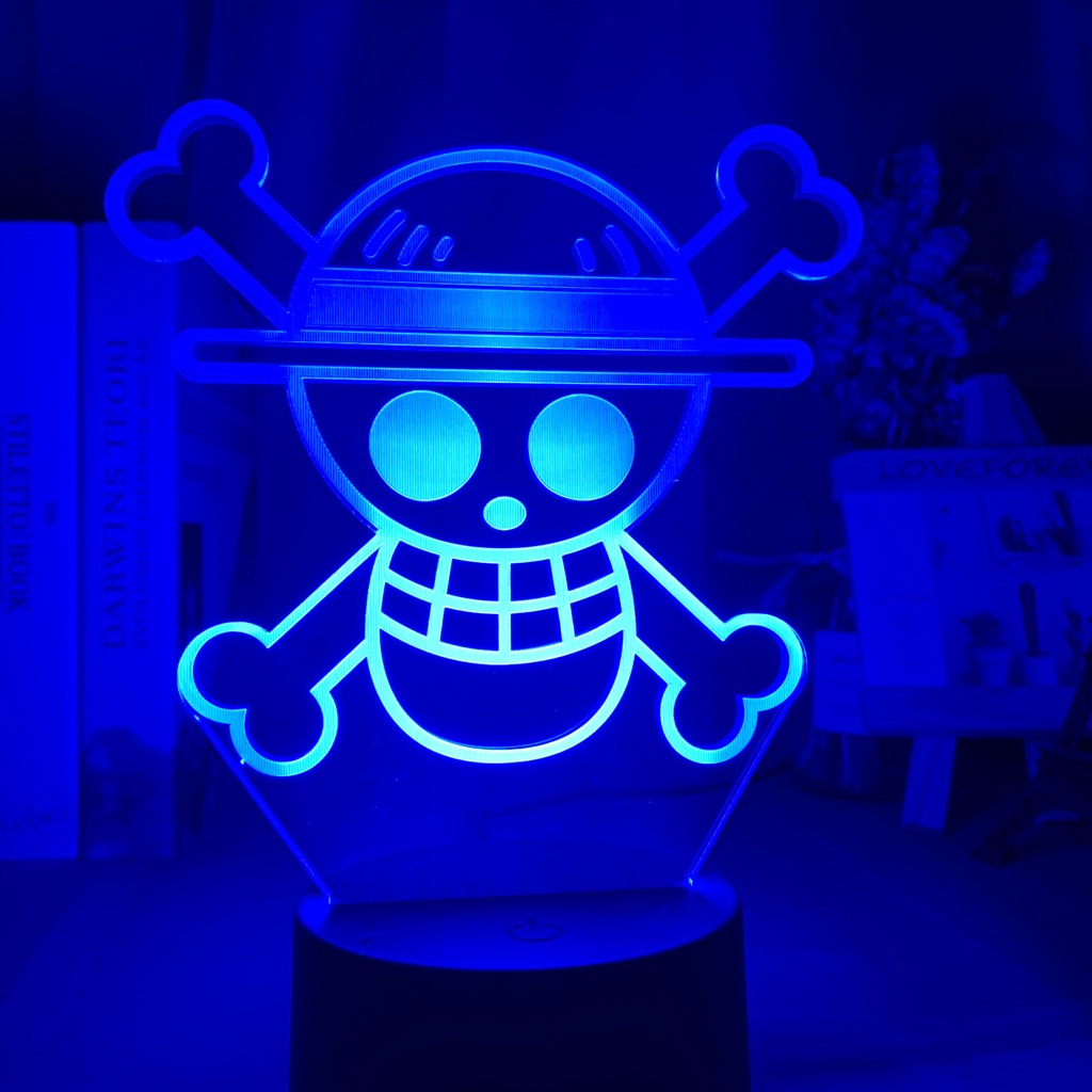 Straw Hats LED ANIME LAMP ( ONE PIECE )