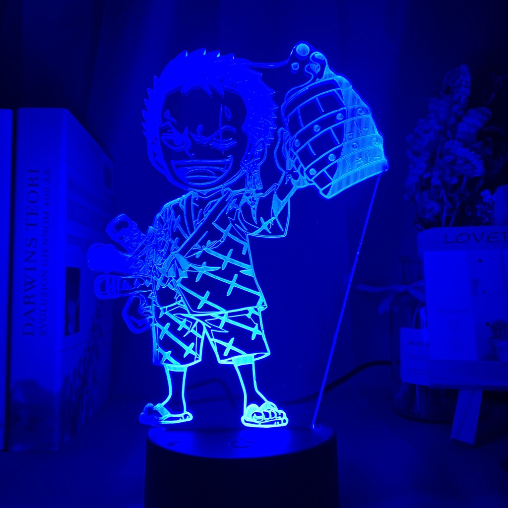 Chibi Zoro LED ANIME LAMP ( ONE PIECE )