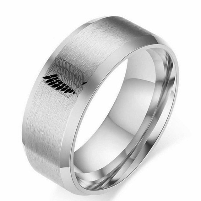 Attack on Titan Stainless Steel Rings